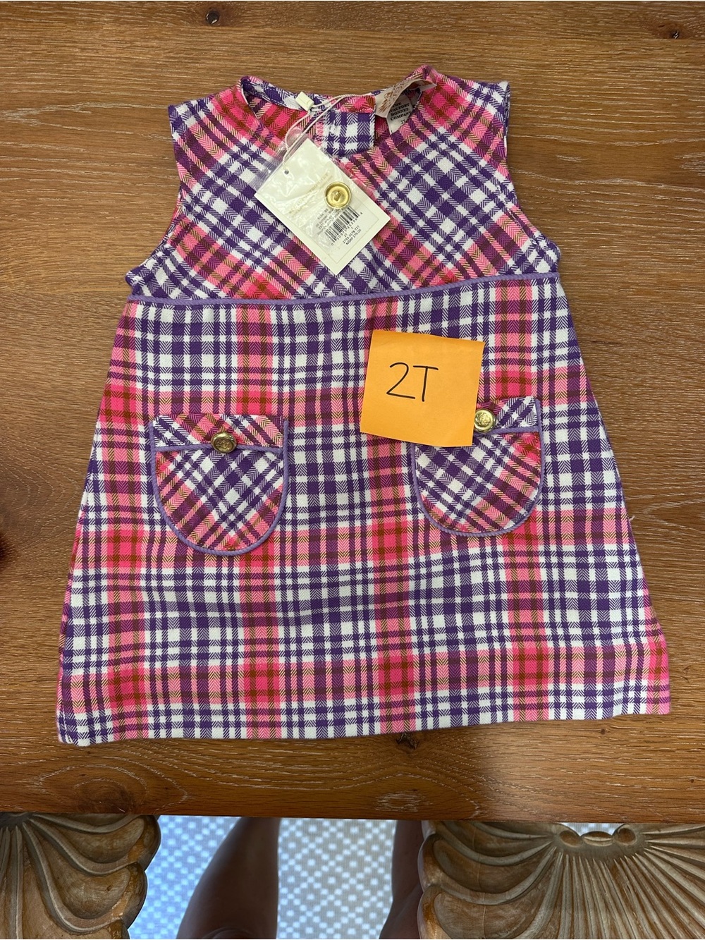 NWT 2T TBBC wool dress